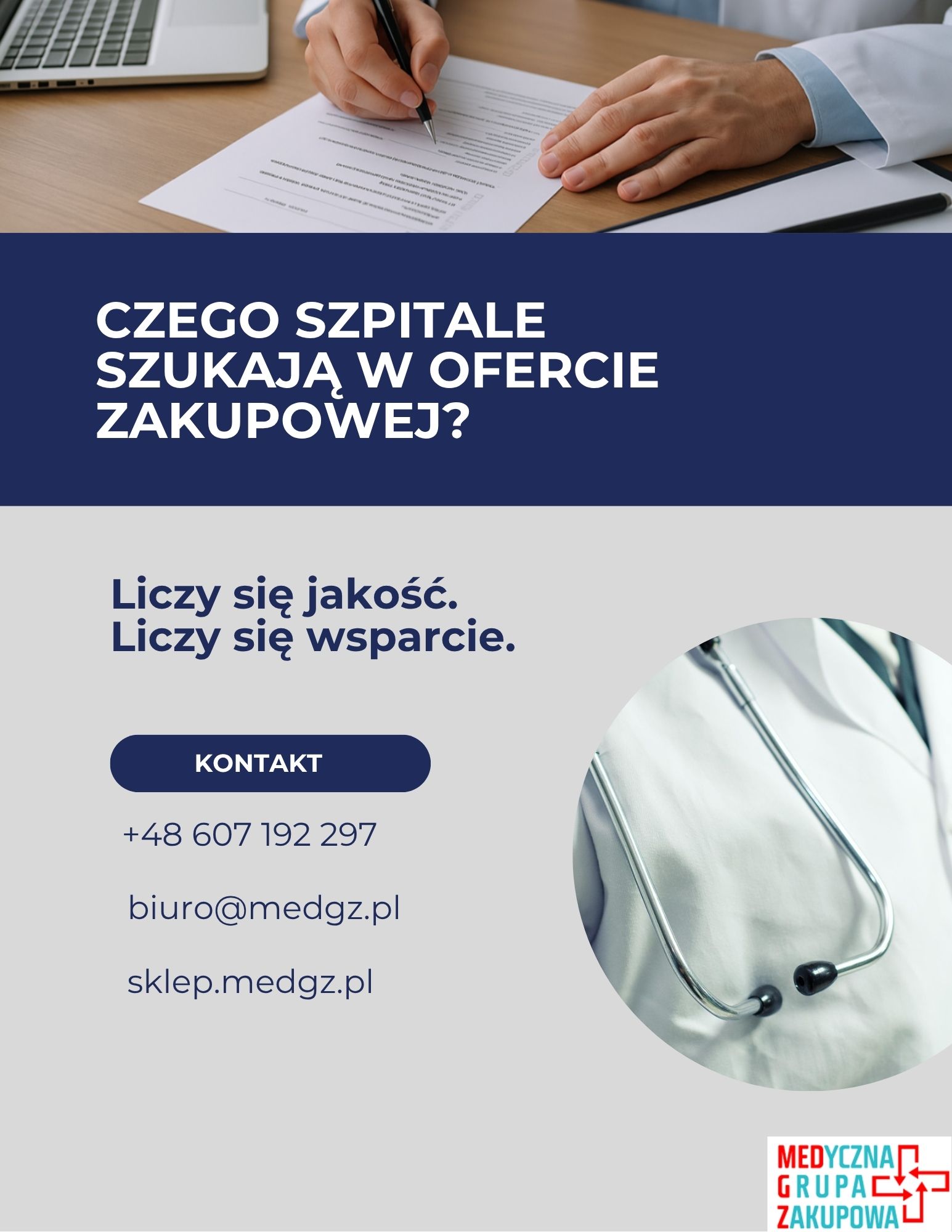 zakupów medycznych